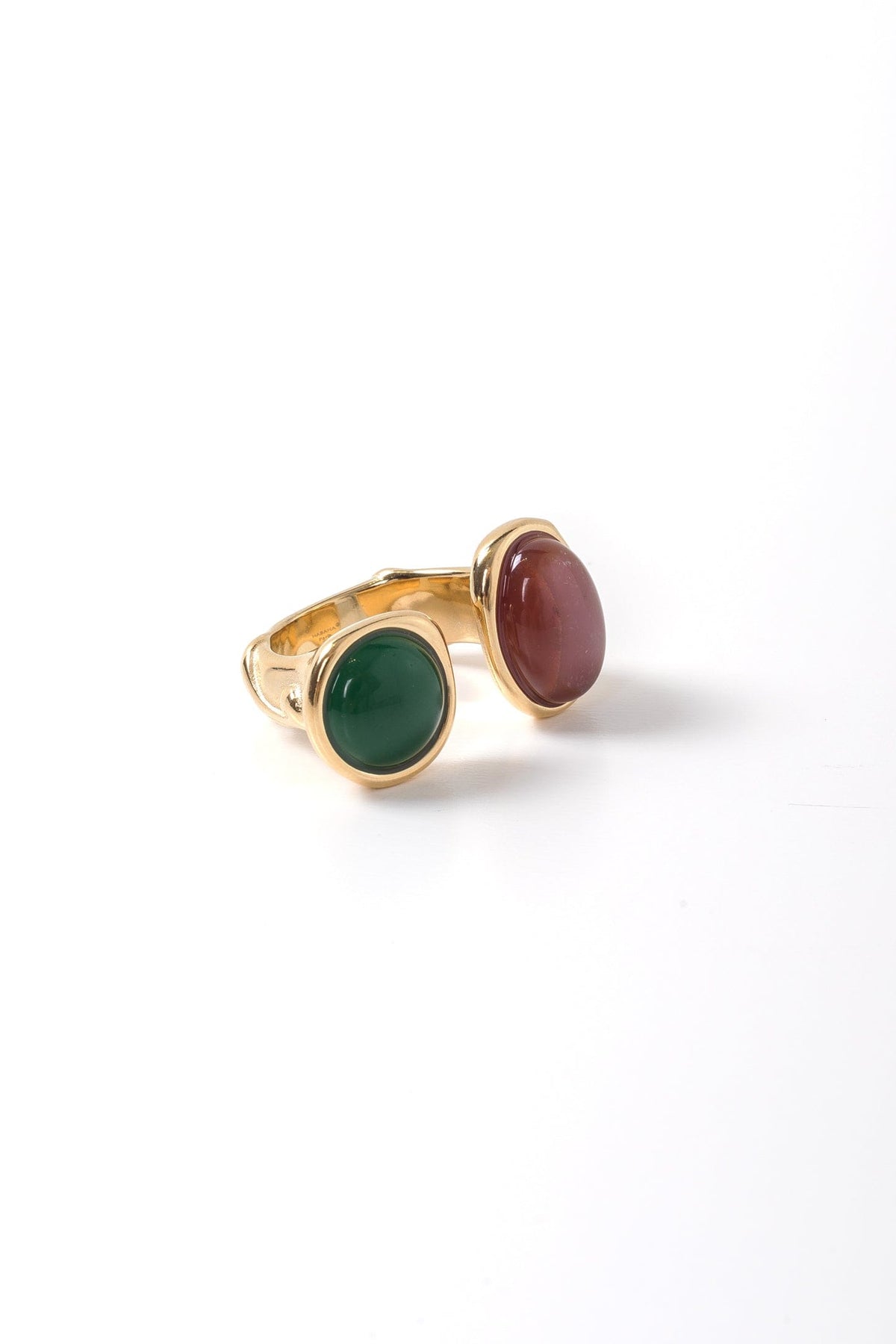 Two Tone Gem Ring