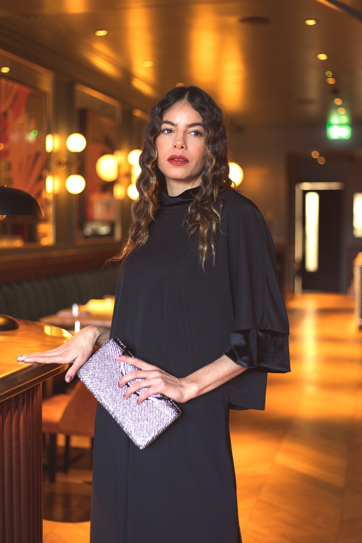 ART Satin Sleeve Top