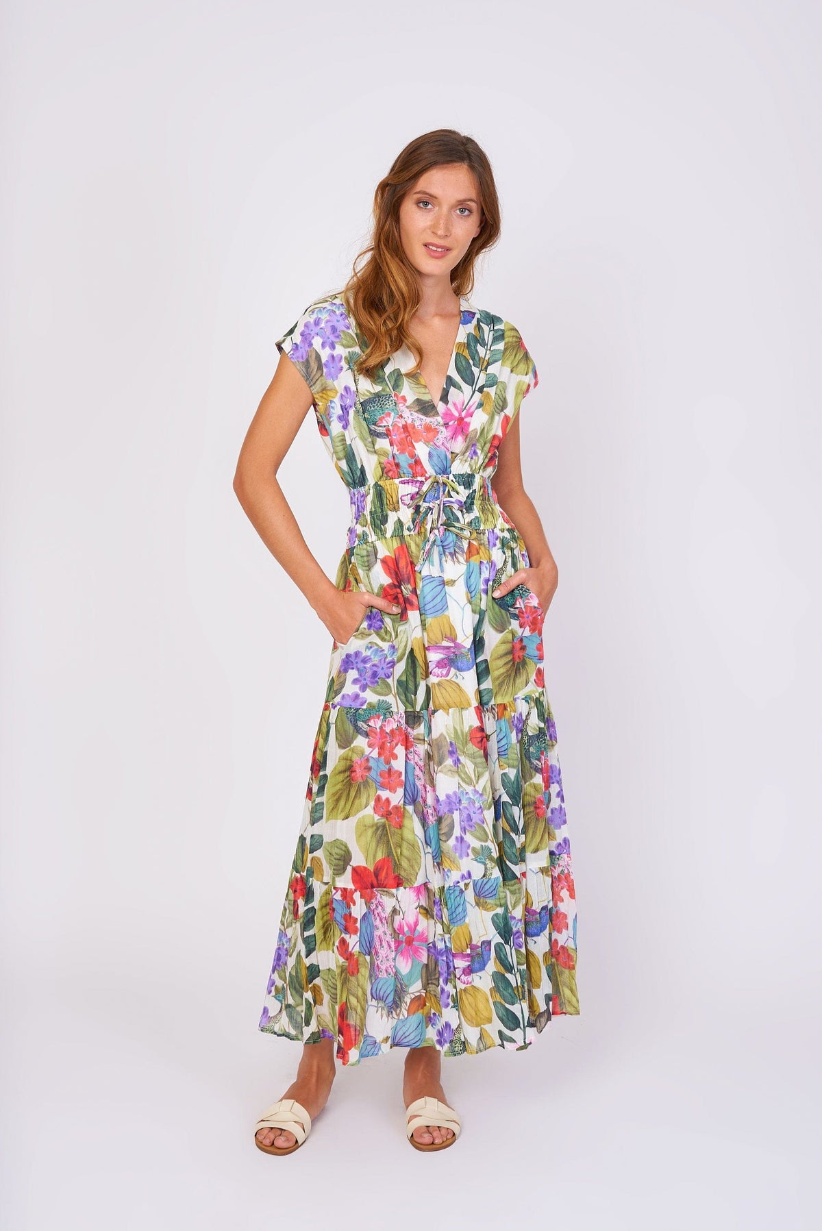Derhy Floral Print Dress