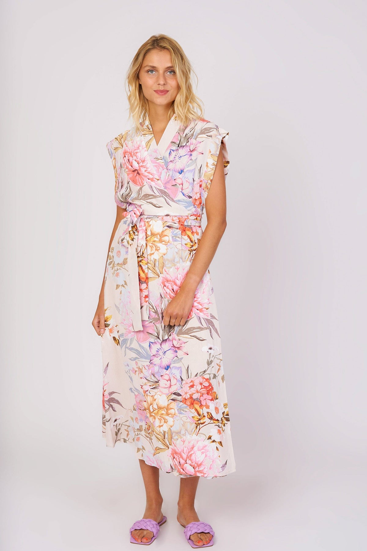 Derhy Floral Print Dress