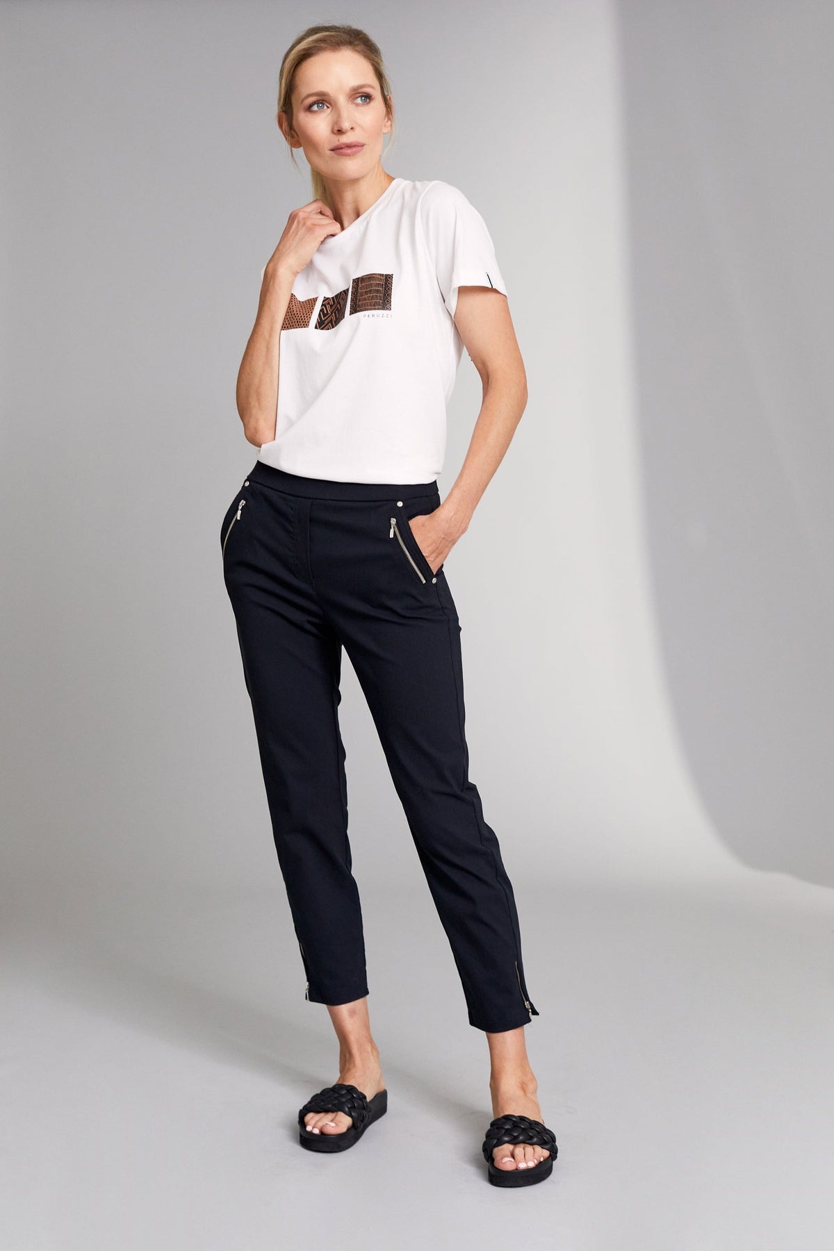 PERUZZI Zip End Trouser