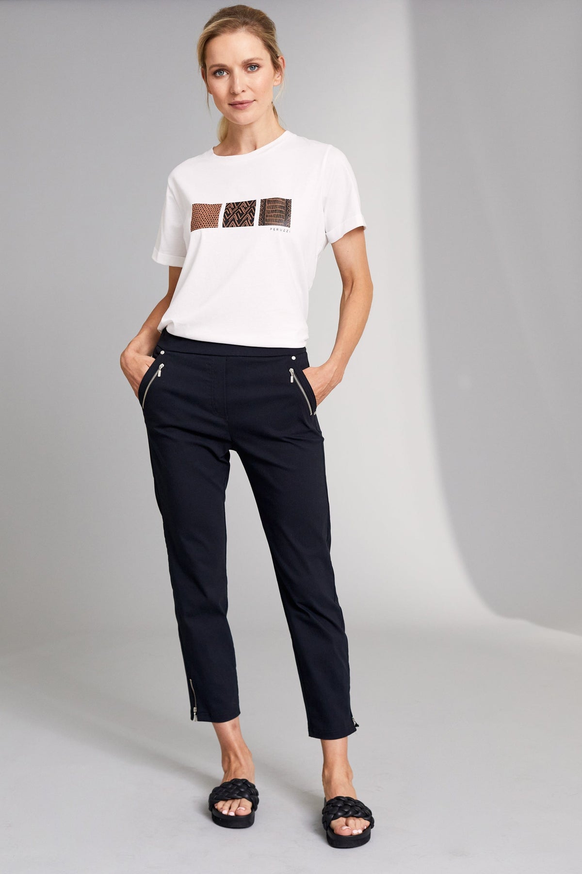 PERUZZI Zip End Trouser
