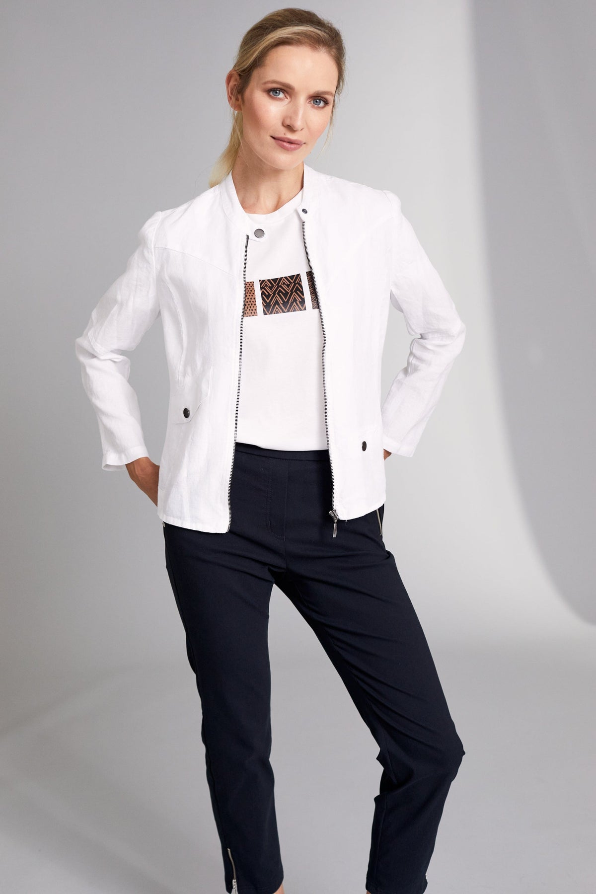 PERUZZI Zip End Trouser