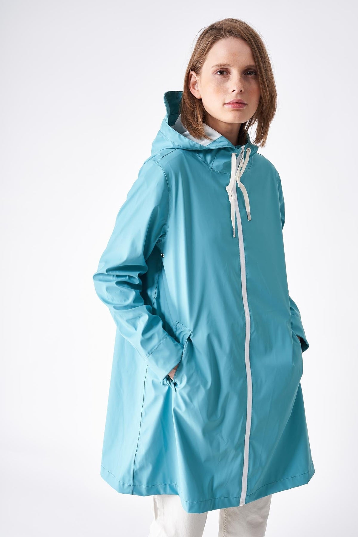 TANTÄ Zip Hooded Raincoat