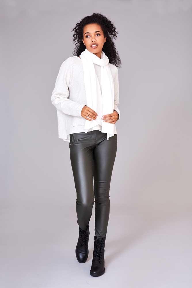 PERUZZI Pleather Trouser