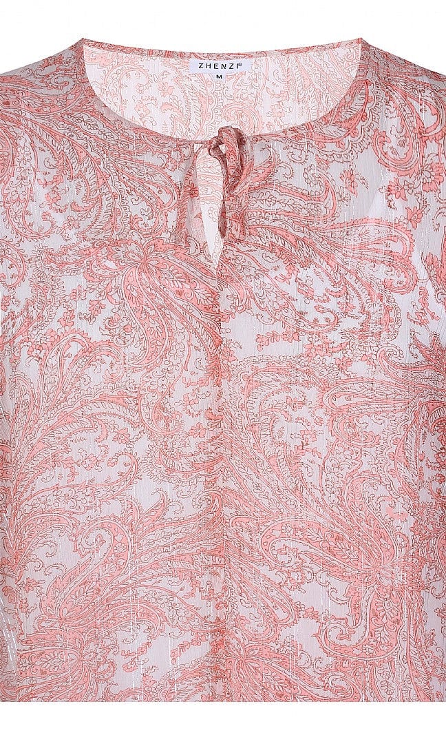 ZHENZI Paisley Print Dress