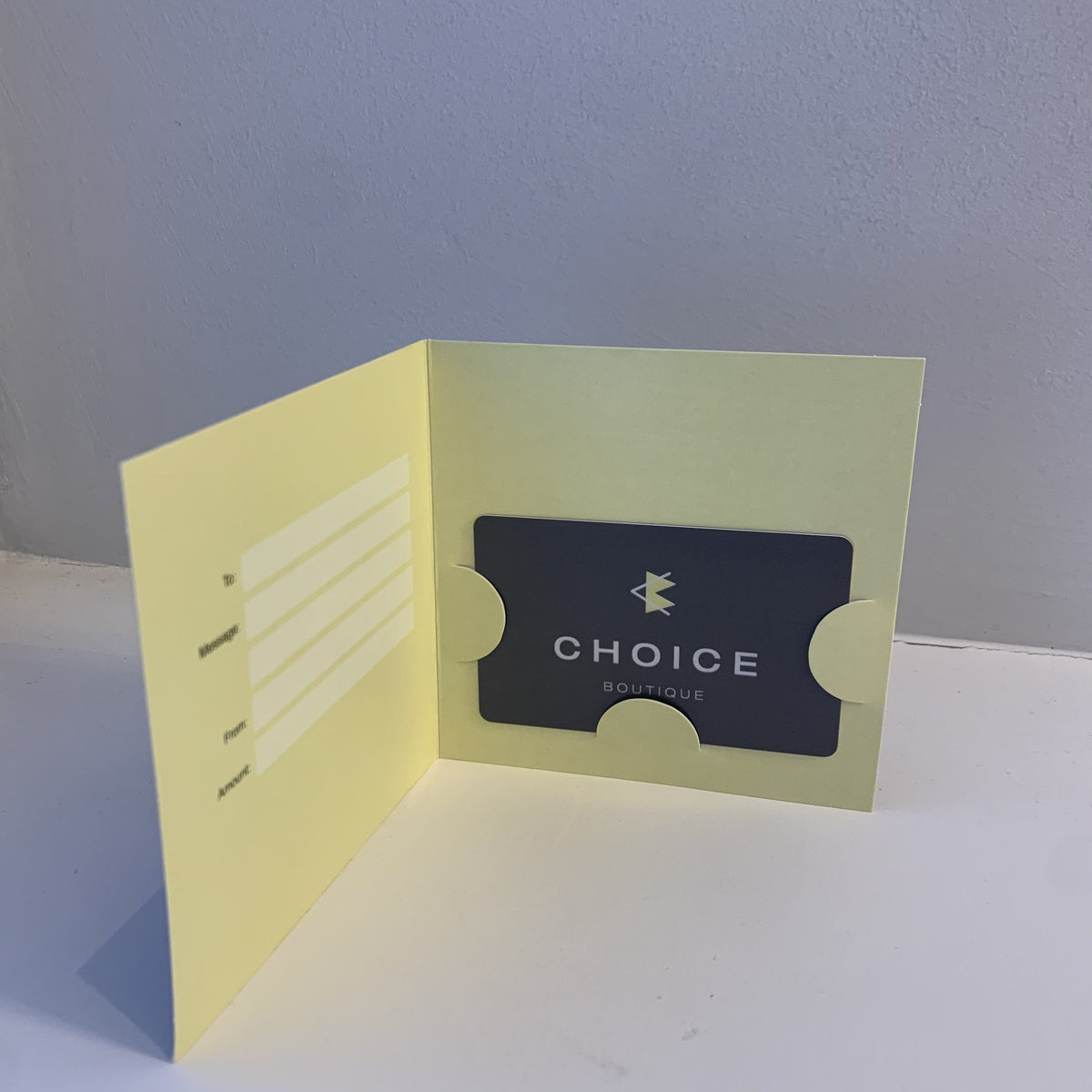 Choice Boutique Gift Card